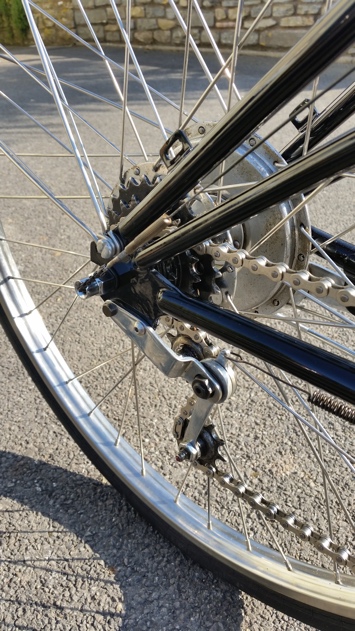 TriVelox Gear on Michael Palmer's restored Alworth Family Triplet