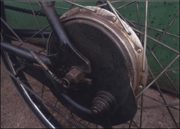 View from the brake side